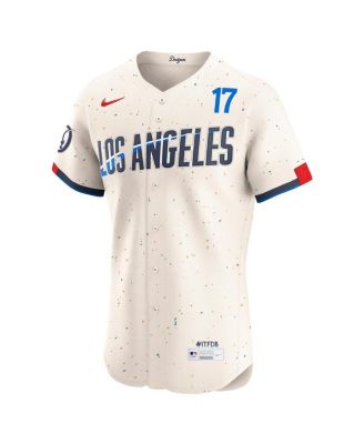 Men's Shohei Ohtani Cream Los Angeles Dodgers City Connect Elite Jersey