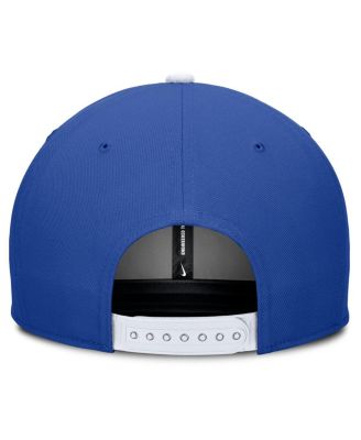 Men's Royal/Cream Duke Blue Devils Pro Legacy Script Snapback Hat