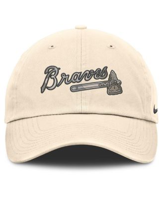 Men's Natural Atlanta Braves Camo Pack Club Adjustable Hat