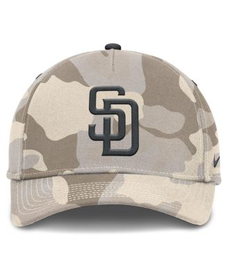 Men's Natural San Diego Padres Camo Pack Rise Adjustable Hat