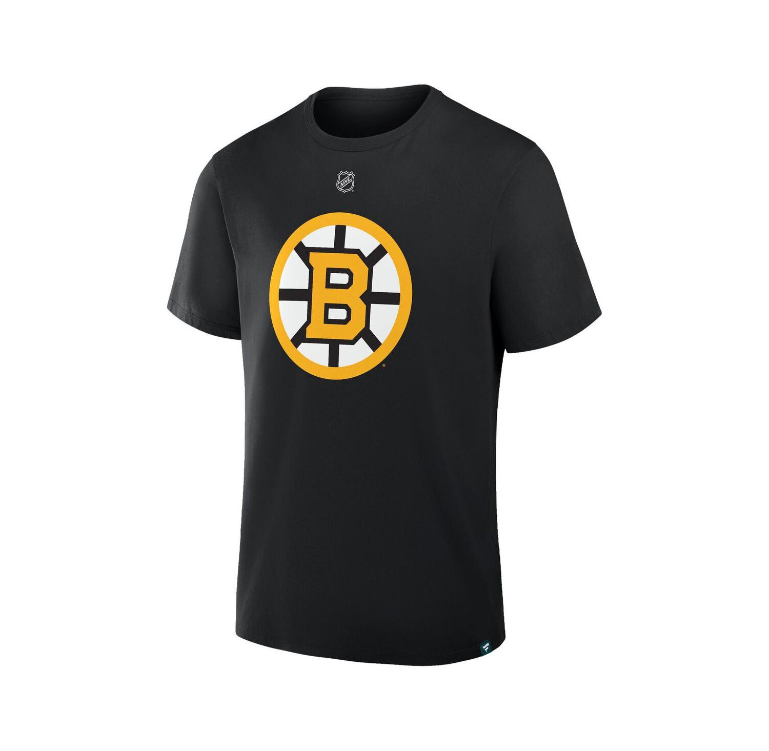 Men's Charlie McAvoy Black Boston Bruins Authentic Stack Name & Number T-Shirt