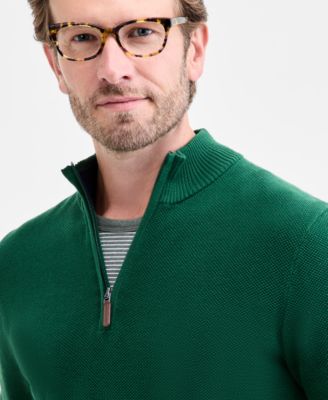 Men's Quarter-Zip Sweater, Macy's Exclusive