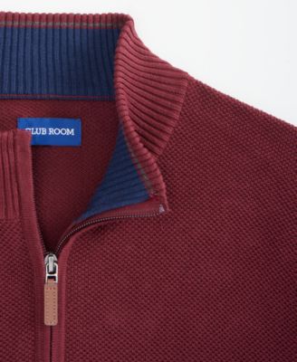 Men's Quarter-Zip Sweater, Macy's Exclusive