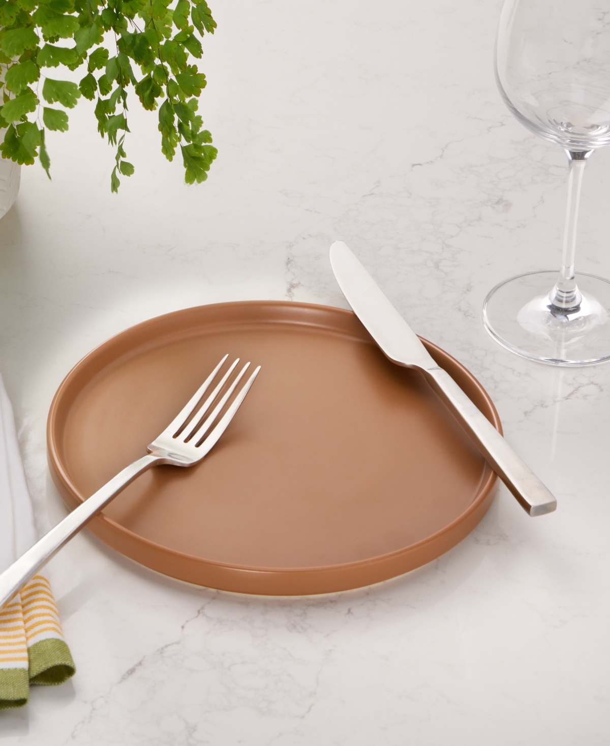 The Cellar Aaden Matte Spice Salad Plate, Macy's Exclusive