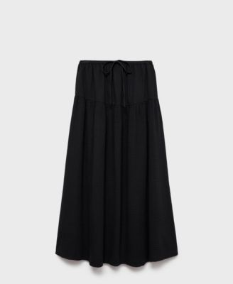 Women's Cotton Drawstring Skirt