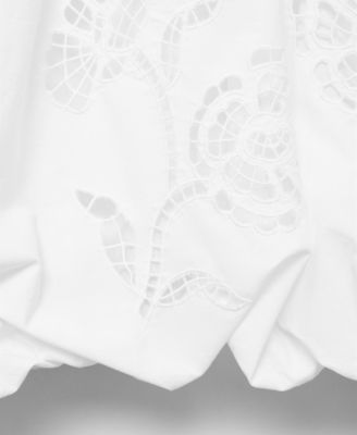 Women's Embroidered Balloon Skirt