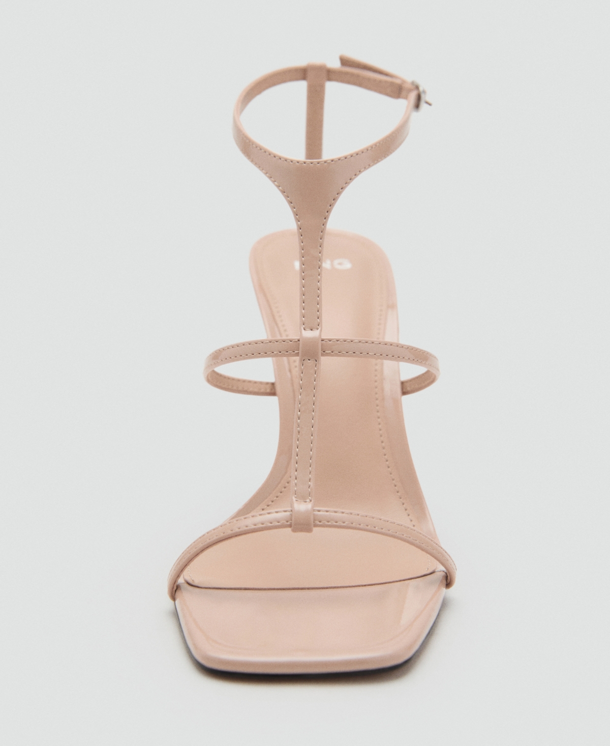 Mango Women's Heel Strips Sandals In Brown