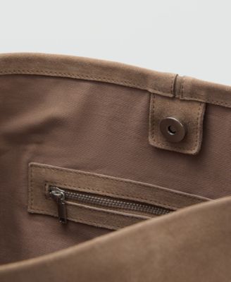 Women's suede Bucket Bag