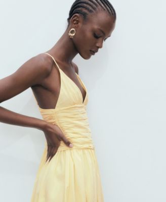 Women's Short Balloon-Effect Dress