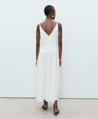 Women's V-Neckline Long Dress