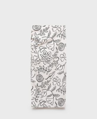 Women's Slit Printed Long Skirt