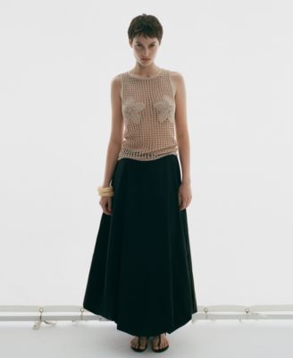 Women's Embroidered Knit Top