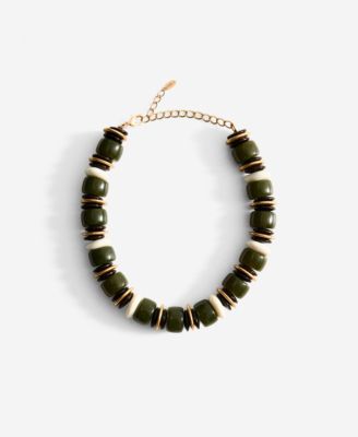 MANGO - Women's Combined Ball Necklace