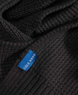 Men's Waffle-Knit Scarf