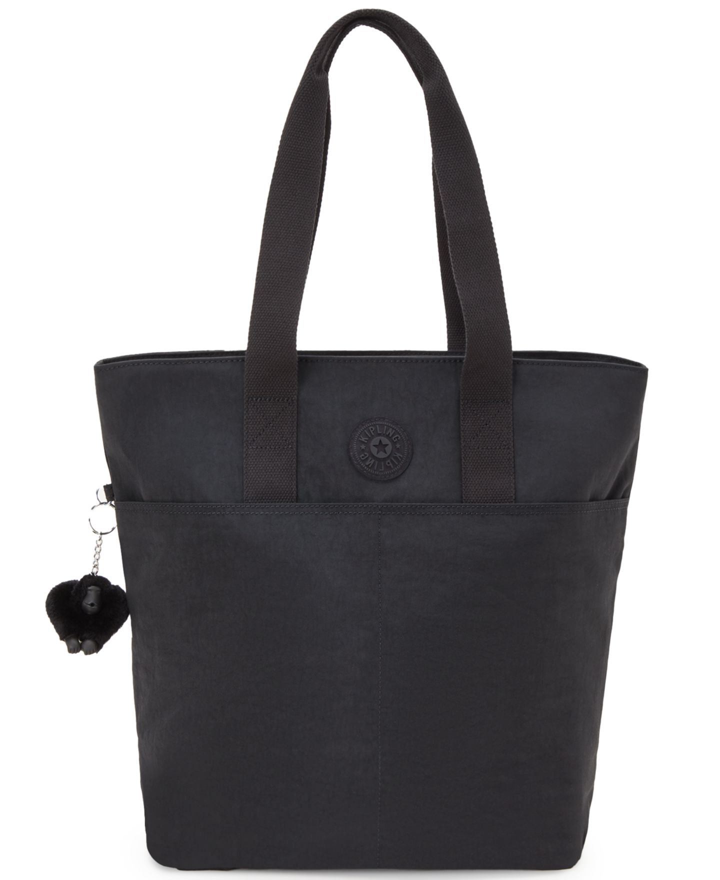 Женская сумка Kipling Hanifa 15" Large Laptop Tote Handbag, цвет: Чёрный — фото 1