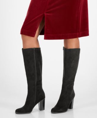 Women's Addyy Knee High Dress Boots, Created for Macy's