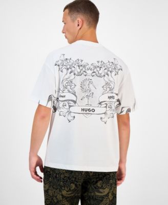 Men's Duarms Oversized Short Sleeve Crewneck Graphic T-Shirt