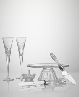 Wishes Love Toasting Flute 7 oz, Set of 2