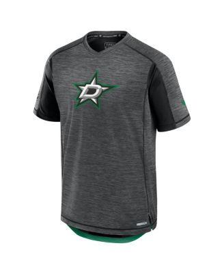 Men's Heather Charcoal Dallas Stars Authentic Pro Rink Performance T-Shirt