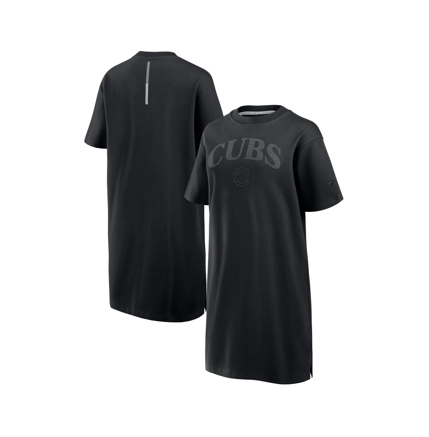 Женское платье Fanatics Black Chicago Cubs Elements Cotton — фото 1