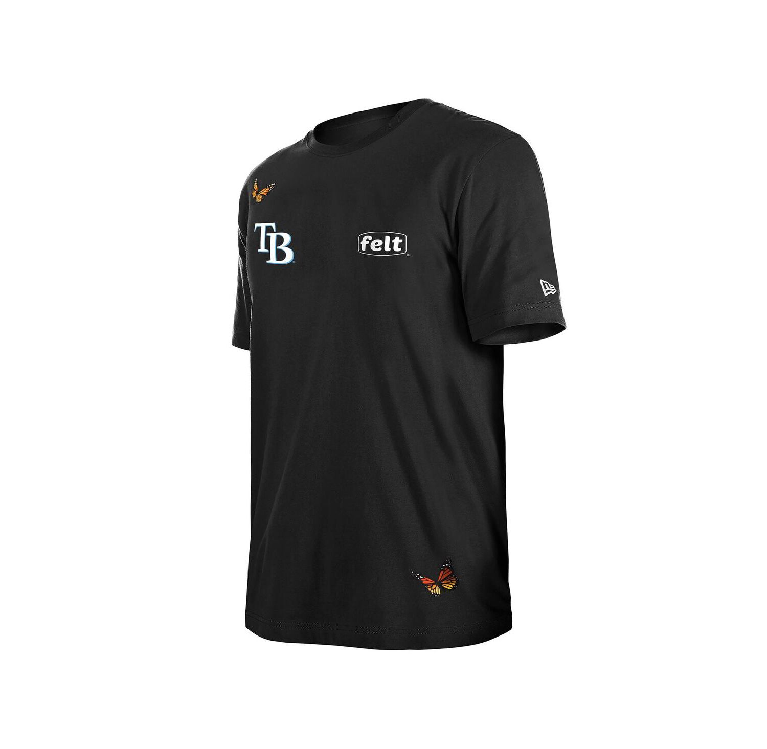 x Felt Men's Black Tampa Bay Rays T-Shirt