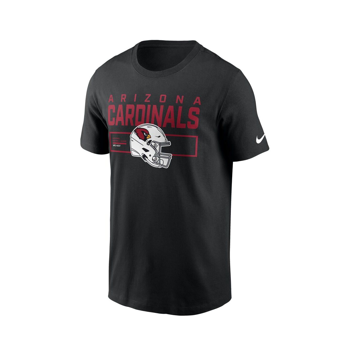 Мужская футболка Nike Black Arizona Cardinals Primetime Helmet Essential — фото 2