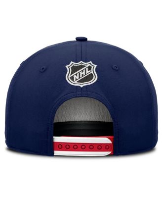 Men's Navy New York Rangers 2025 NHL Draft Authentic Pro On-Stage Podium A-Frame Adjustable Hat