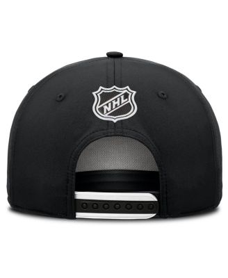 Men's Black New Jersey Devils 2025 NHL Draft Authentic Pro On-Stage Podium A-Frame Adjustable Hat