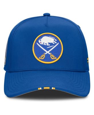 Men's Royal Buffalo Sabres 2025 NHL Draft Authentic Pro On-Stage Podium A-Frame Adjustable Hat