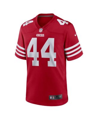 Men's Kyle Juszczyk Scarlet San Francisco 49ers Player Game Jersey