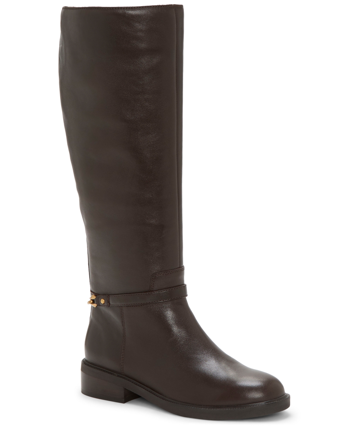 Vince Camuto Women's Adria Knee-high Riding Boots In Brown