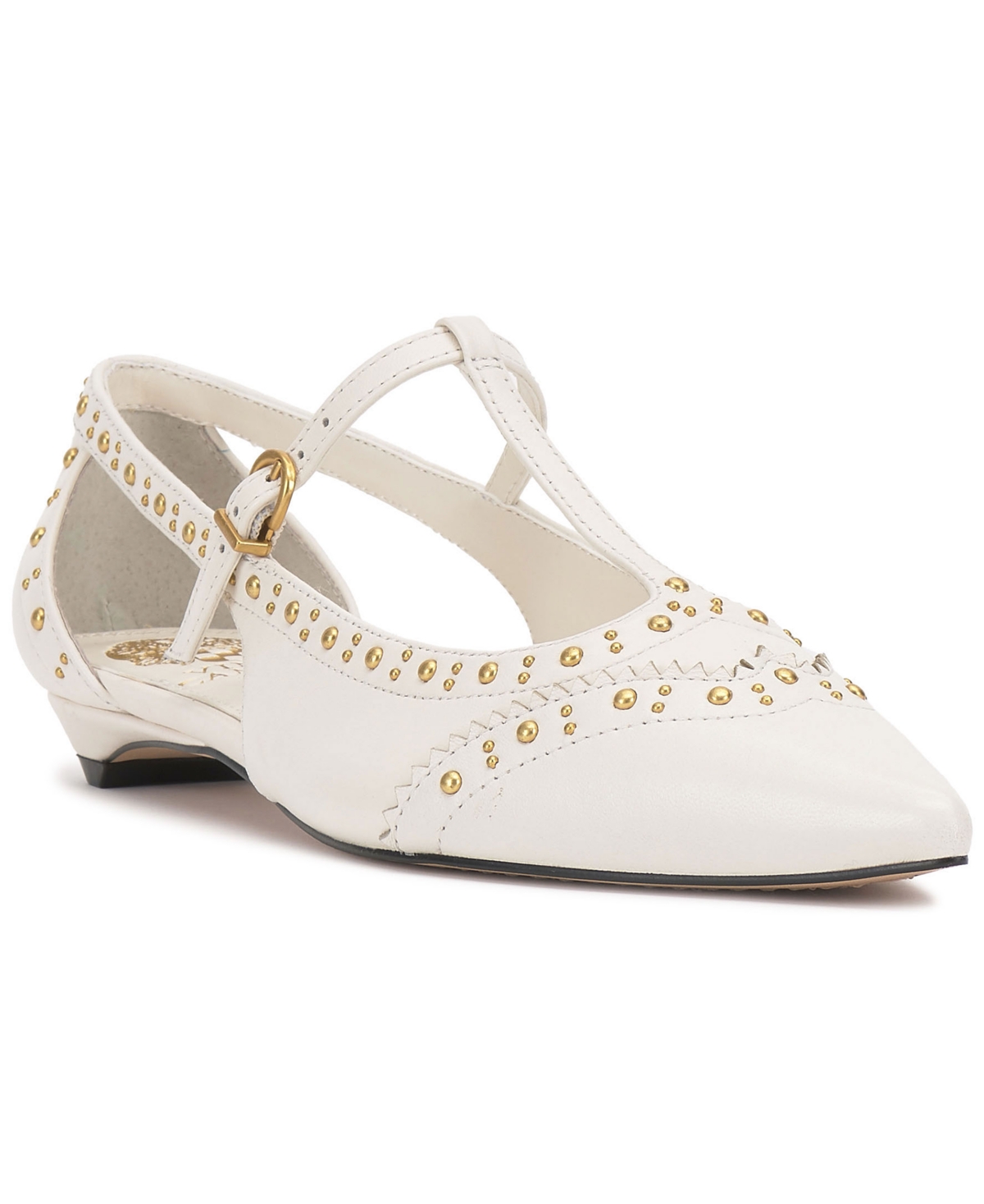 Vince Camuto Valkie Pointed Toe Flat In White