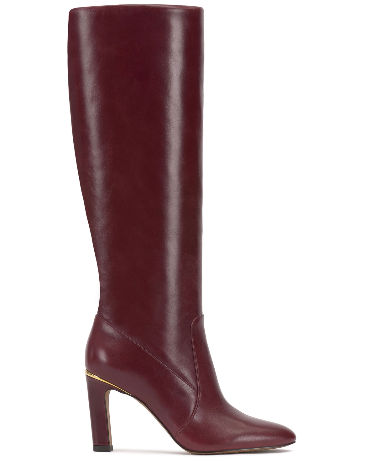 Vince Camuto Gylina Wide Calf Knee High Boot In Burgundy