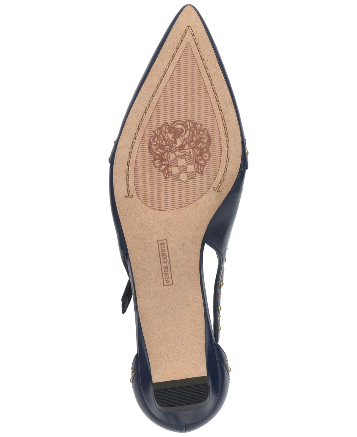 Vince Camuto Valkie Pointed Toe Flat In Blue