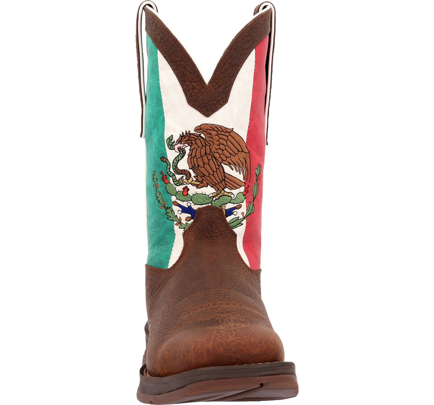 Men's Rebel by Steel Toe Mexico Flag Western Boot
