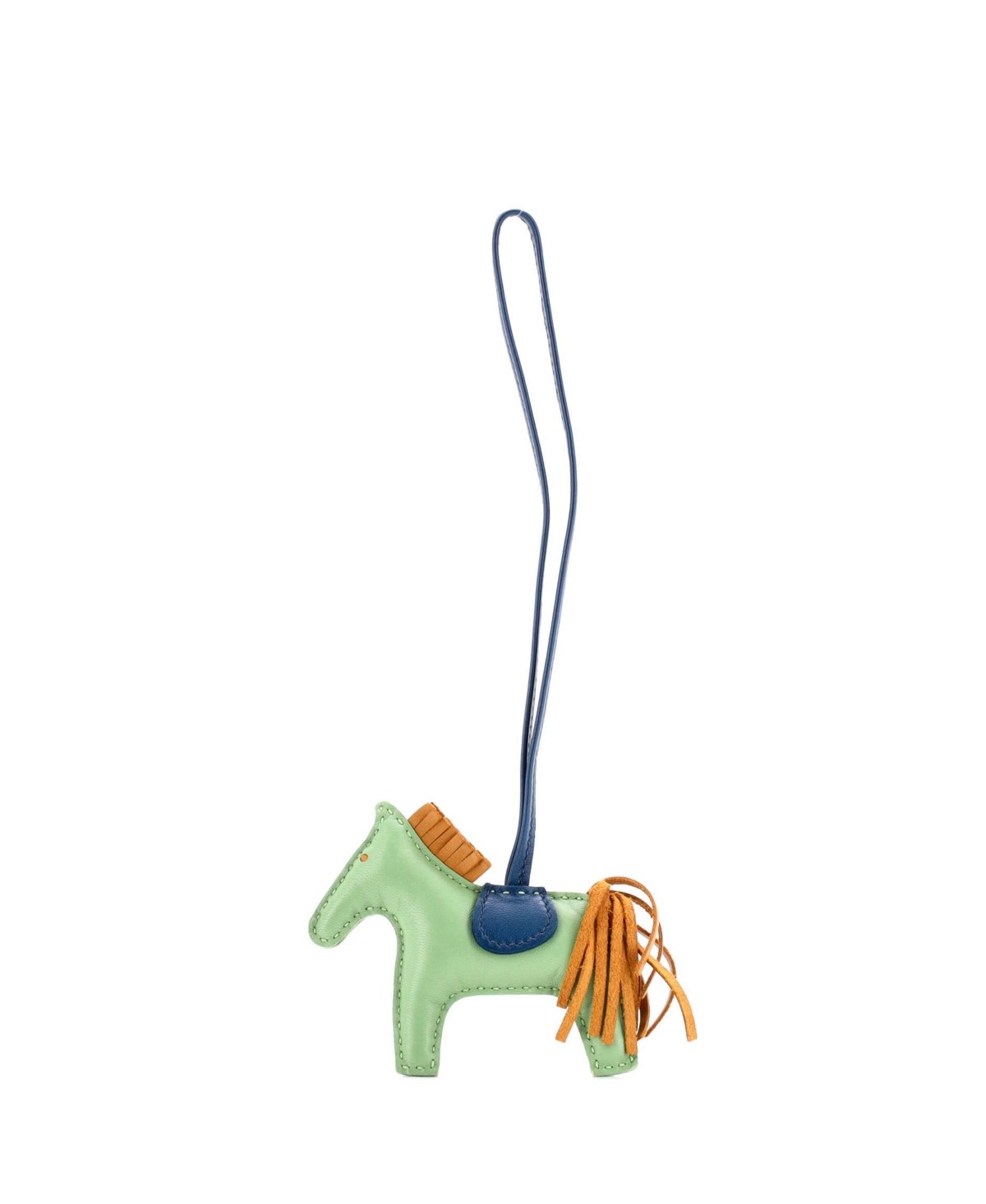 Pm GriGri Rodeo Bag Charm Leather - Green