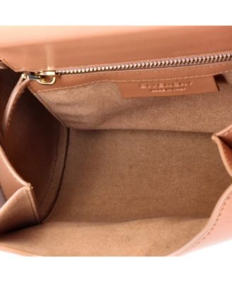 Mini Chain Pandora Box Bag Leather