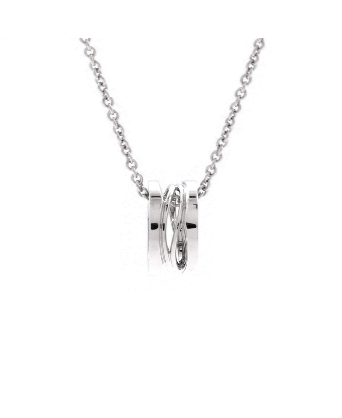 B.Zero1 Design Legend Zaha Hadid Pendant Necklace - 18k white gold