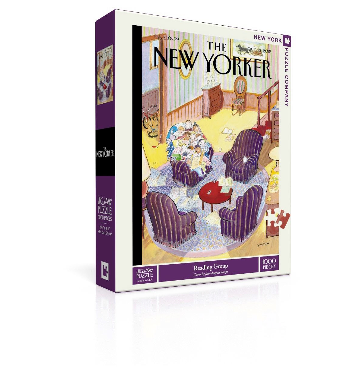 New York Puzzle Company Reading Group 1000 Piece Puzzle