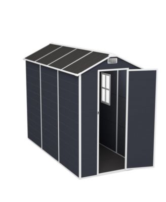 4x8 Waterproof, UV Proof Resin Storage Shed