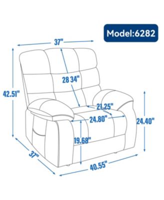 Lift Recliner Heat Massage Dual Motor