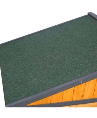 Large Wooden Dog House with Porch