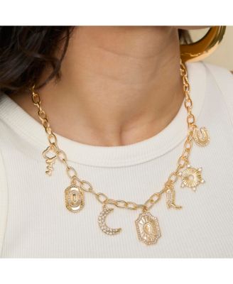 Starburst Charm Necklace