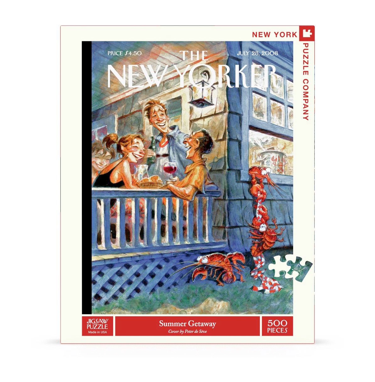 New York Puzzle Company Summer Getaway 500 Piece Puzzle