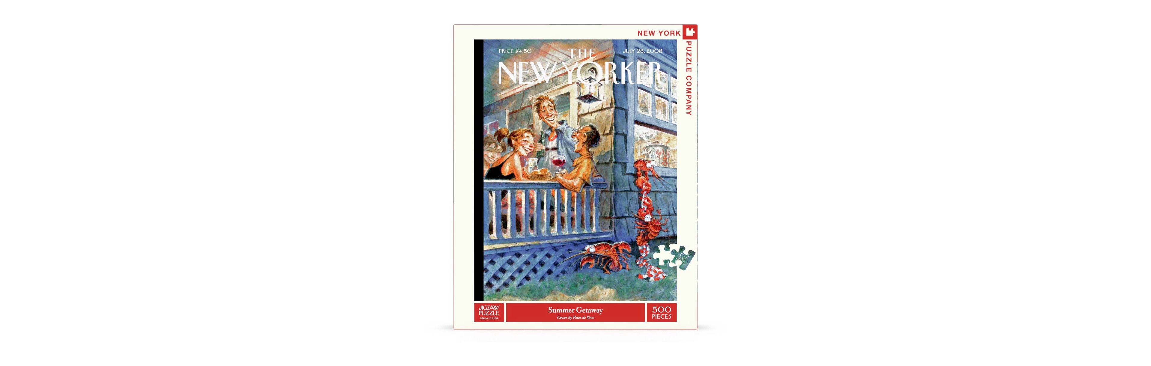 New York Puzzle Company Summer Getaway 500 Piece Puzzle