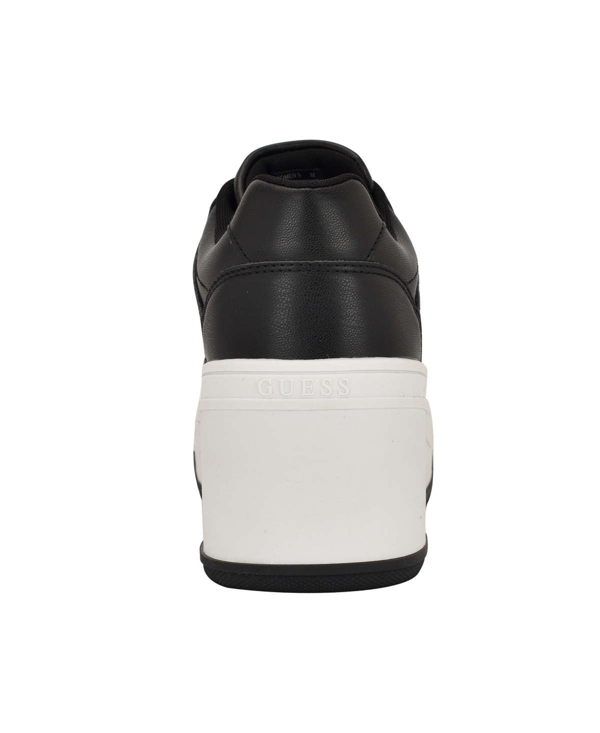 Guess Women's Rozinn Lace-up Wedge Sneakers In Black