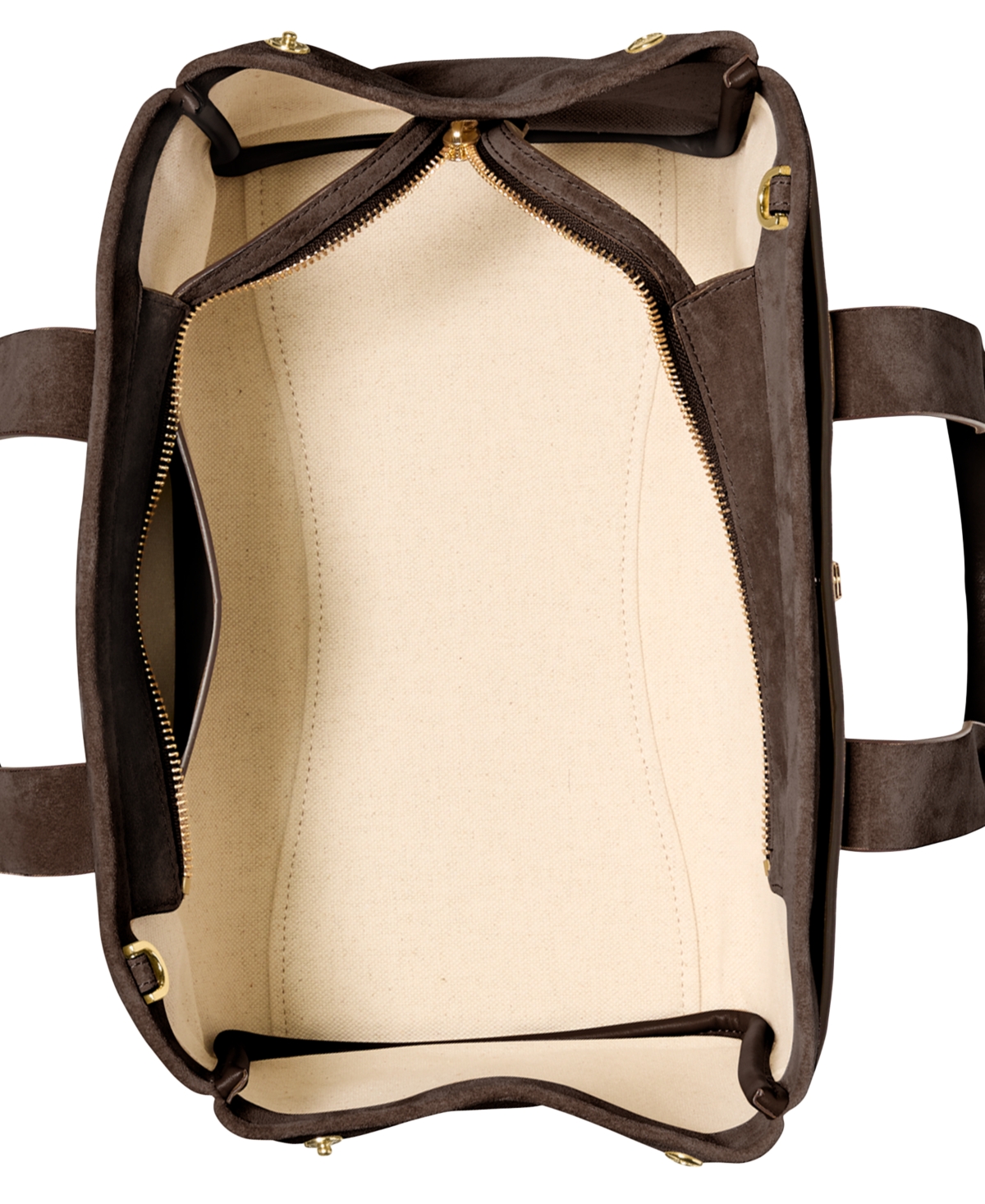 Michael Kors Romee Medium Leather East West Satchel In Brown