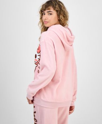 Juniors' Hello Kitty Plush Fleece Graphic Hoodie