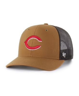 '47 Brand - Men's Brown Cincinnati Reds Trucker Adjustable Hat