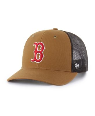 '47 Brand - Men's Brown Boston Red Sox Trucker Adjustable Hat